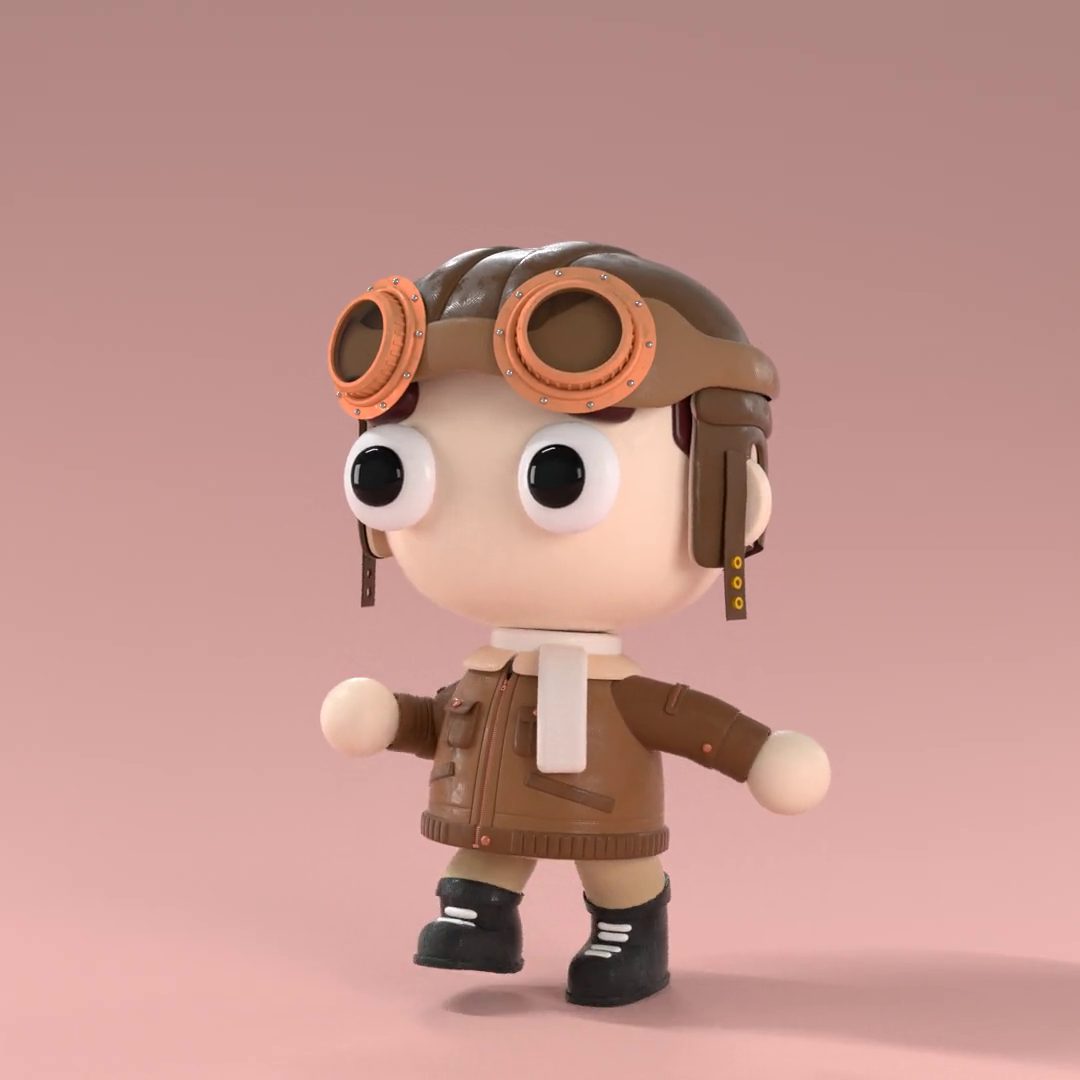 Vintage pilot